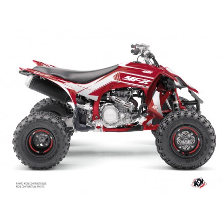 KIT DÉCO QUAD CORPORATE YAMAHA 450 YFZ R ROUGE NOIR
