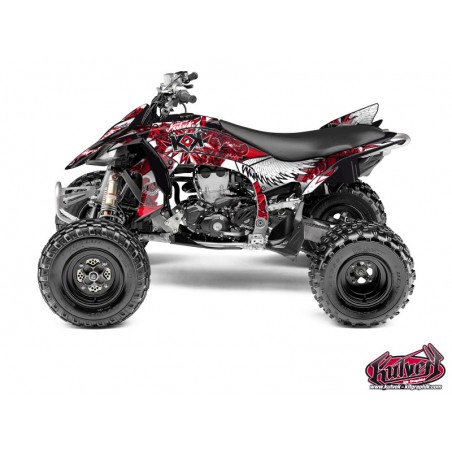 KIT DÉCO QUAD DEMON YAMAHA 450 YFZ R ROUGE