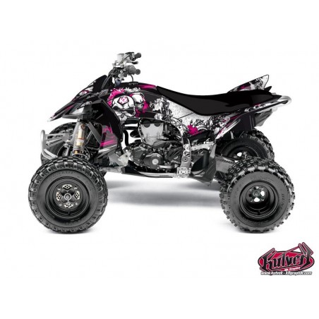 KIT DÉCO QUAD TRASH YAMAHA 450 YFZ R NOIR ROSE