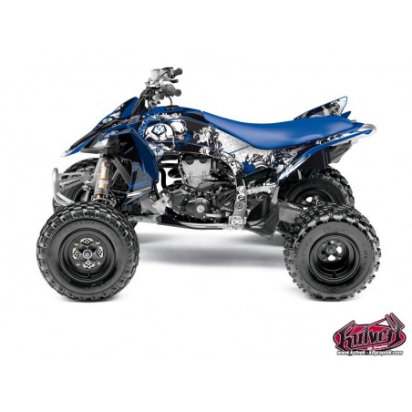 KIT DÉCO QUAD TRASH YAMAHA 450 YFZ R NOIR BLEU