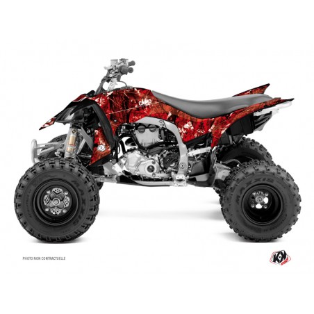KIT DÉCO QUAD CAMO YAMAHA 450 YFZ R ROUGE