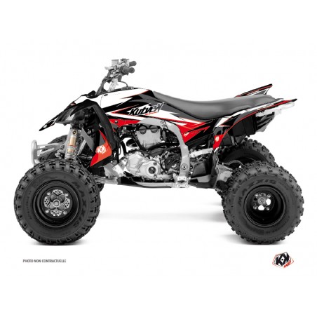KIT DÉCO QUAD STAGE YAMAHA 450 YFZ R NOIR ROUGE