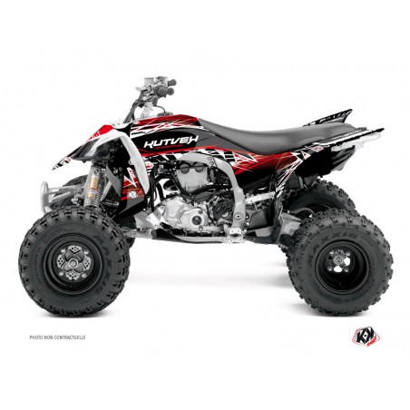 KIT DÉCO QUAD ERASER YAMAHA 450 YFZ R ROUGE BLANC