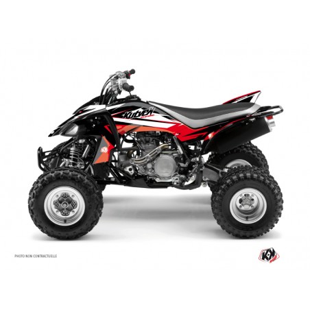 KIT DÉCO QUAD STAGE YAMAHA 450 YFZ NOIR ROUGE