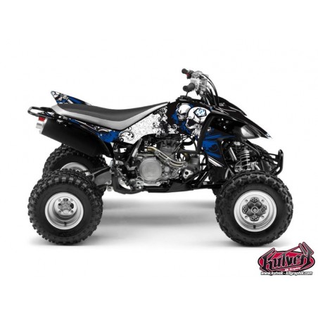 KIT DÉCO QUAD TRASH YAMAHA 450 YFZ NOIR BLEU