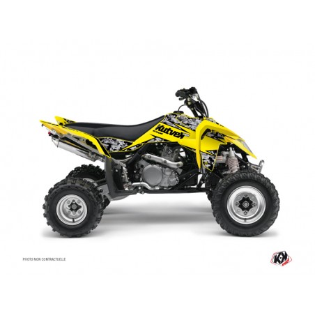 KIT DÉCO QUAD PREDATOR SUZUKI 450 LTR JAUNE