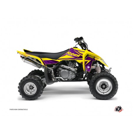 KIT DÉCO QUAD STAGE SUZUKI 450 LTR JAUNE VIOLET