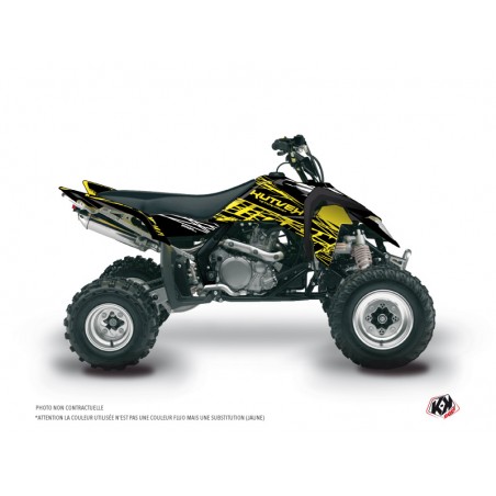 KIT DÉCO QUAD ERASER FLUO SUZUKI 450 LTR JAUNE
