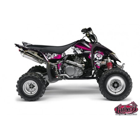 KIT DÉCO QUAD TRASH SUZUKI 450 LTR NOIR ROSE