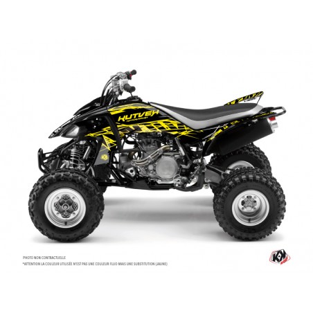 KIT DÉCO QUAD ERASER FLUO YAMAHA 450 YFZ JAUNE