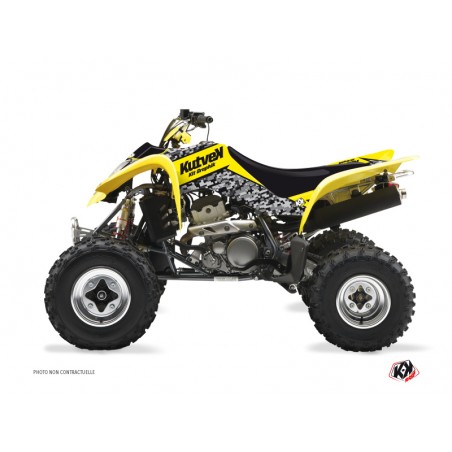 KIT DÉCO QUAD PREDATOR SUZUKI 400 LTZ JAUNE