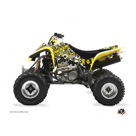 KIT DÉCO QUAD FREEGUN EYED SUZUKI 400 LTZ JAUNE