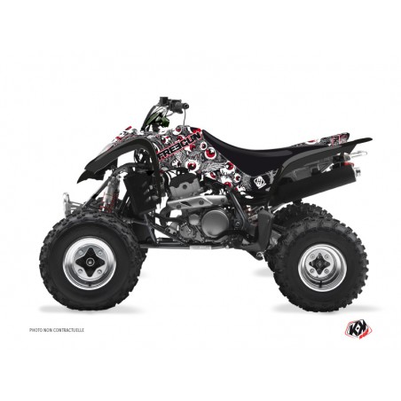 KIT DÉCO QUAD FREEGUN EYED SUZUKI 400 LTZ GRIS ROUGE