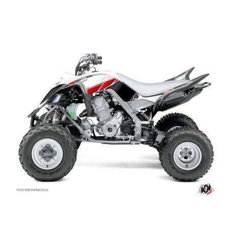 KIT DÉCO QUAD STRIPE YAMAHA 660 RAPTOR ROUGE