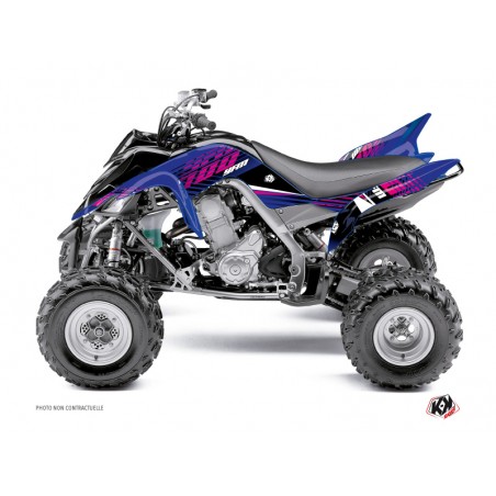 KIT DÉCO QUAD FLOW YAMAHA 660 RAPTOR ROSE