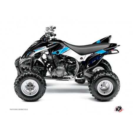 KIT DÉCO QUAD STRIPE YAMAHA 350 RAPTOR NOIR
