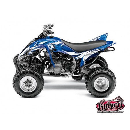 KIT DÉCO QUAD GRAFF YAMAHA 350 RAPTOR BLEU