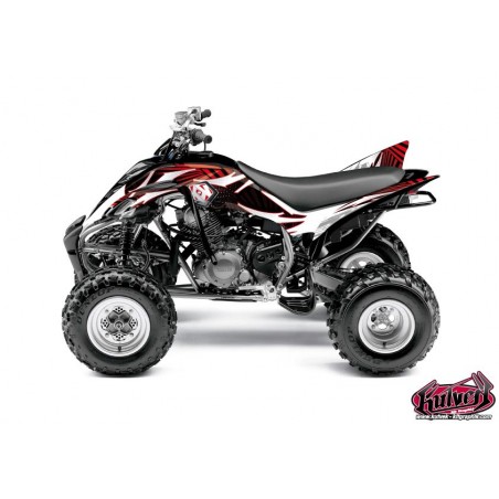 KIT DÉCO QUAD GRAFF YAMAHA 350 RAPTOR ROUGE