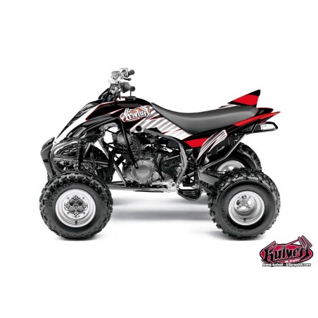 KIT DÉCO QUAD FACTORY YAMAHA 350 RAPTOR ROUGE