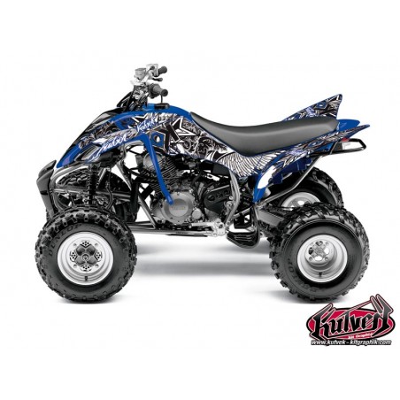 KIT DÉCO QUAD DEMON YAMAHA 350 RAPTOR BLEU