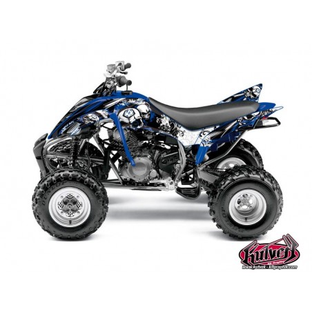 KIT DÉCO QUAD TRASH YAMAHA 350 RAPTOR NOIR BLEU
