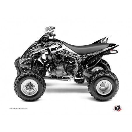KIT DÉCO QUAD PREDATOR YAMAHA 350 RAPTOR BLANC