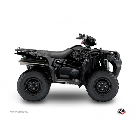 KIT DÉCO QUAD ZOMBIES DARK SUZUKI KING QUAD 750 NOIR