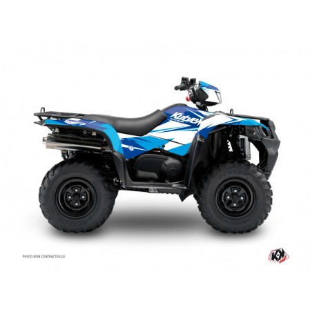 KIT DÉCO QUAD STAGE SUZUKI KING QUAD 750 BLEU