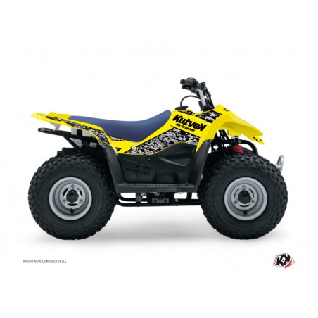 KIT DÉCO QUAD PREDATOR SUZUKI 50 LT JAUNE
