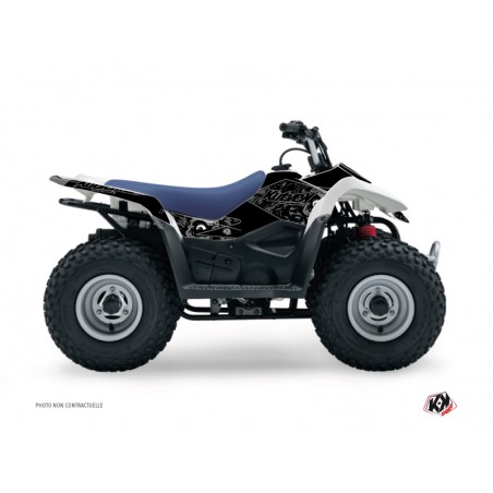KIT DÉCO QUAD ZOMBIES DARK SUZUKI 90 LTZ NOIR