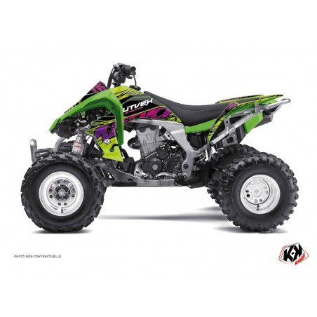 KIT DÉCO QUAD ERASER KAWASAKI 450 KFX VERT