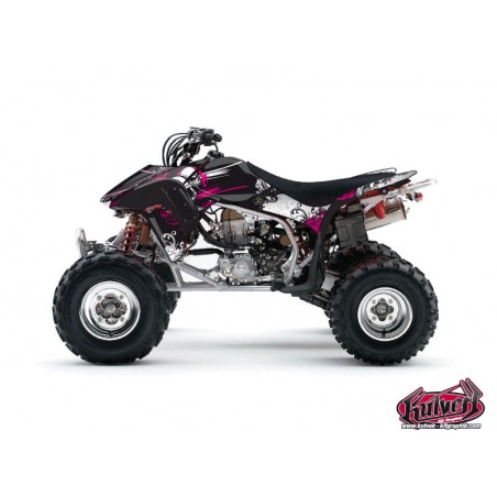 KIT DÉCO QUAD TRASH HONDA 450 TRX NOIR ROSE