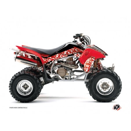 KIT DÉCO QUAD PREDATOR HONDA 400 TRX ROUGE
