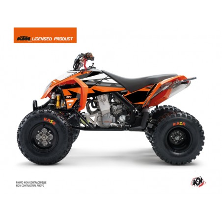KIT DÉCO QUAD RIFT KTM 450-525 SX ORANGE NOIR