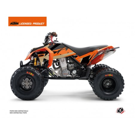 KIT DÉCO QUAD GRAVITY KTM 450-525 SX ORANGE SABLE
