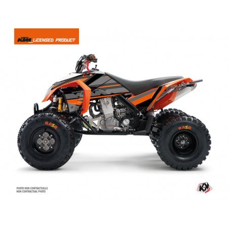 KIT DÉCO QUAD BREAKOUT KTM 450-525 SX NOIR ORANGE