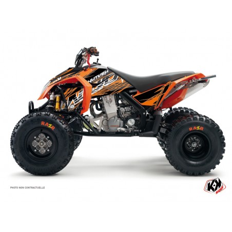 KIT DÉCO QUAD ERASER KTM 450-525 SX ORANGE NOIR