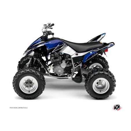KIT DÉCO QUAD STRIPE YAMAHA 250 RAPTOR BLEU