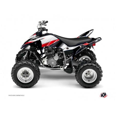 KIT DÉCO QUAD STRIPE YAMAHA 250 RAPTOR ROUGE