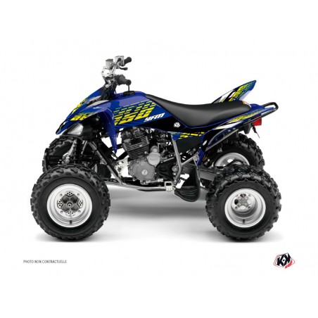 KIT DÉCO QUAD FLOW YAMAHA 250 RAPTOR JAUNE