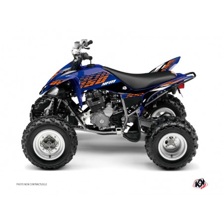 KIT DÉCO QUAD FLOW YAMAHA 250 RAPTOR ORANGE