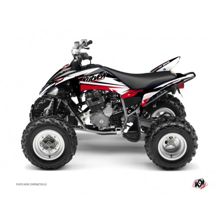 KIT DÉCO QUAD STAGE YAMAHA 250 RAPTOR NOIR ROUGE