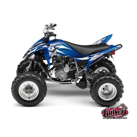KIT DÉCO QUAD GRAFF YAMAHA 250 RAPTOR BLEU