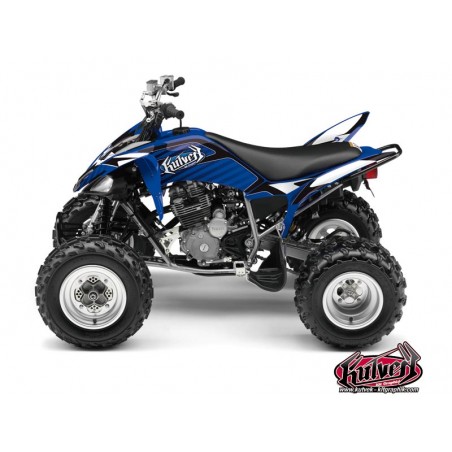 KIT DÉCO QUAD FACTORY YAMAHA 250 RAPTOR BLEU