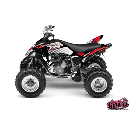 KIT DÉCO QUAD FACTORY YAMAHA 250 RAPTOR ROUGE