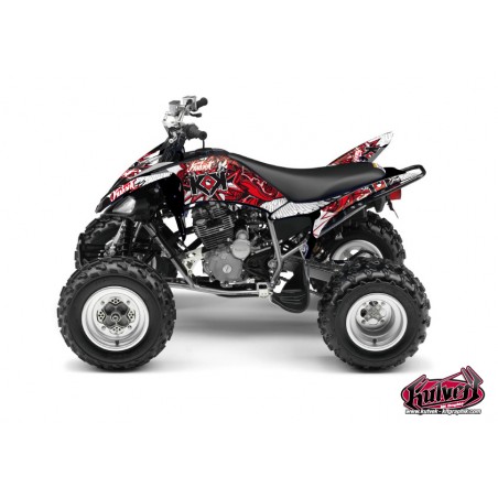 KIT DÉCO QUAD DEMON YAMAHA 250 RAPTOR ROUGE