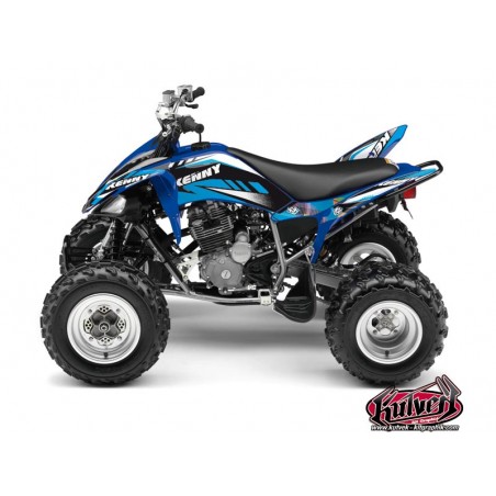 KIT DÉCO QUAD KENNY YAMAHA 250 RAPTOR BLEU