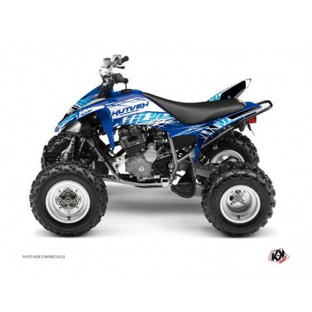 KIT DÉCO QUAD ERASER YAMAHA 250 RAPTOR BLEU