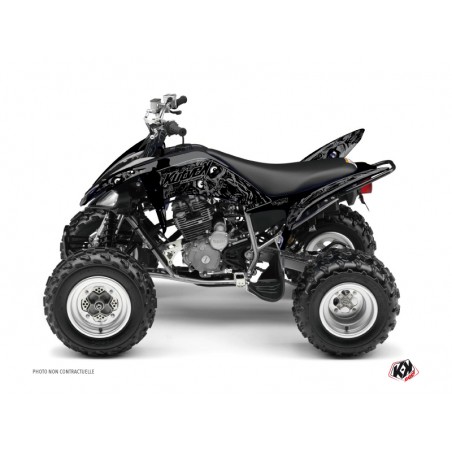 KIT DÉCO QUAD ZOMBIES DARK YAMAHA 250 RAPTOR NOIR