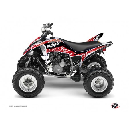 KIT DÉCO QUAD PREDATOR YAMAHA 250 RAPTOR ROUGE
